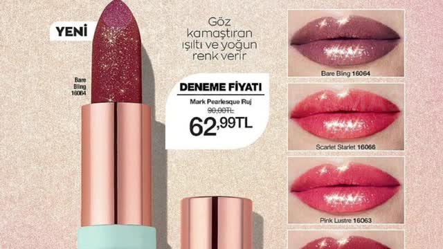 New make-up from Avon & FARMASİ