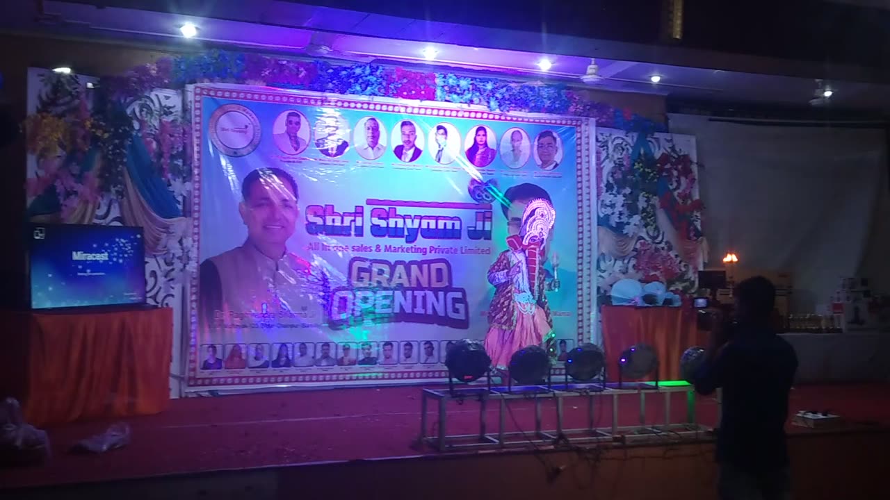 Grand opning shri shyam ji