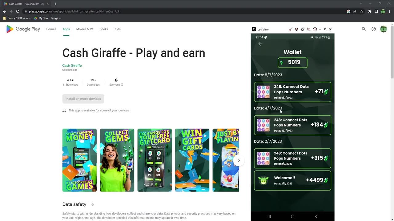 Cash Giraffe – Play & Earn with Ease!