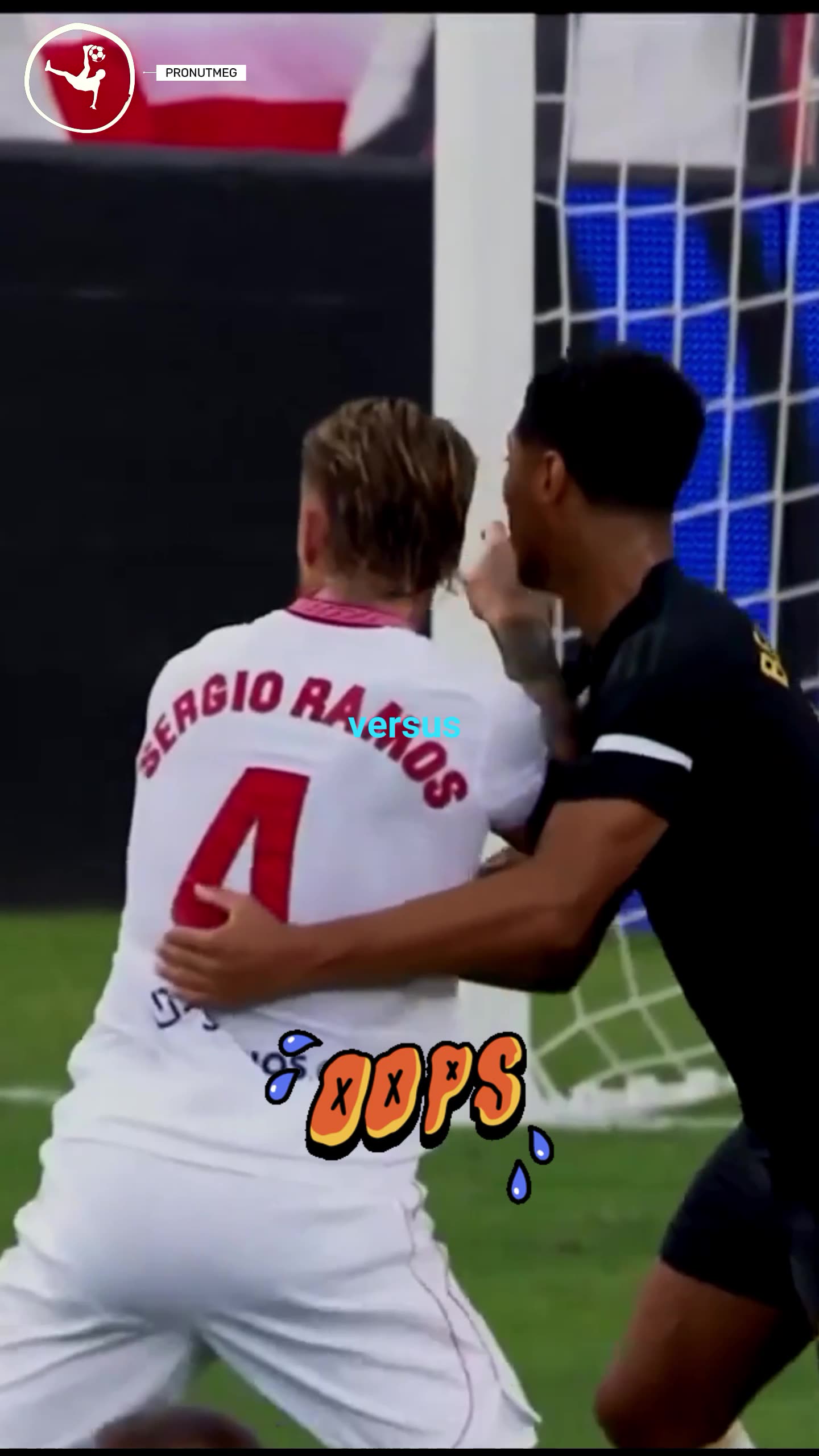 Ramos Rudiger Antonio Rudiger and Sergio Ramos Furious Moments⚔️🔥