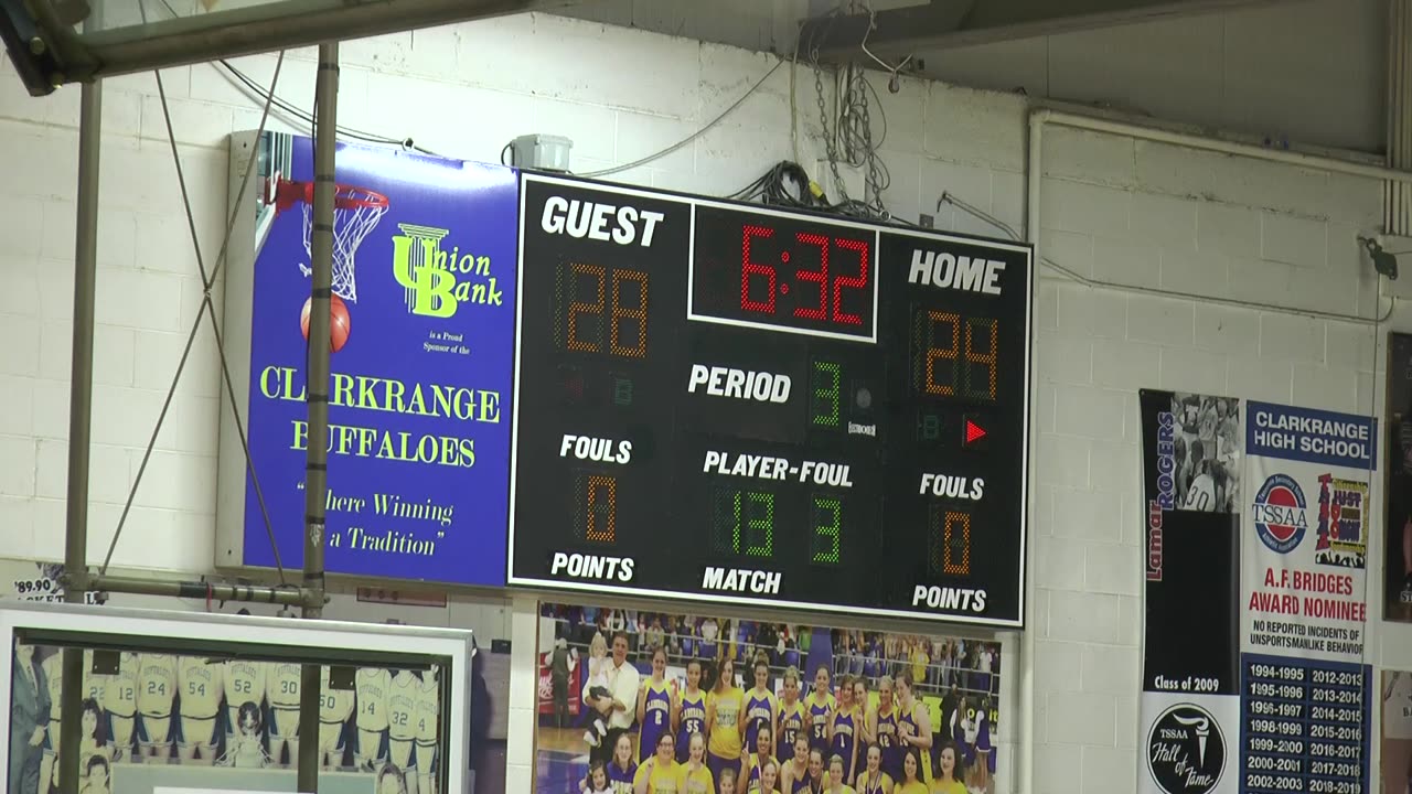 Clarkrange Highschool Basketball 1/12/24