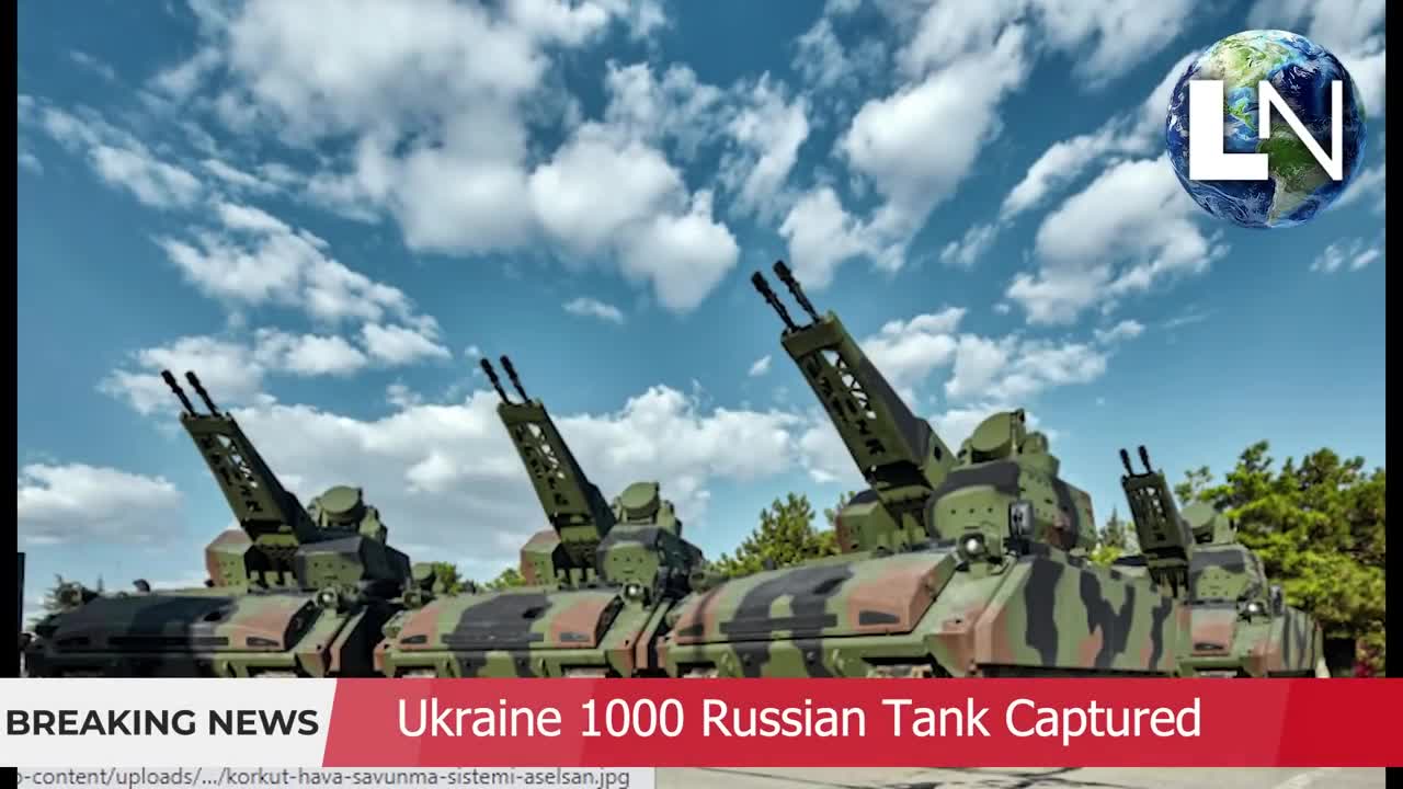 UKRAINE 1000 RUSSIAN TANK CAPTURED
