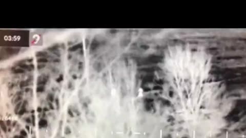 Ukrainian's 40mm Autolauncher Smashes Russians as They Try to Advance Under Darkness