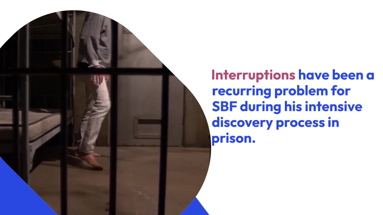 SBF Claims Prison Roll-Call Disrupts Review Time