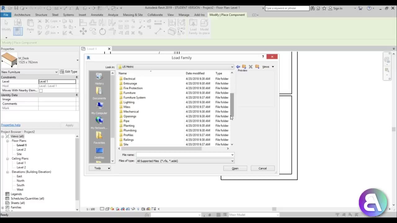 Revit floor plan p1 blkan architectural