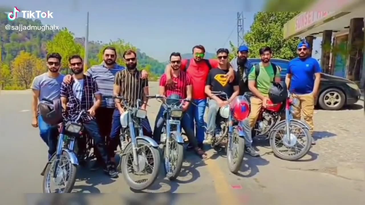 Bike Tour to Umbrella waterfall Pakistan