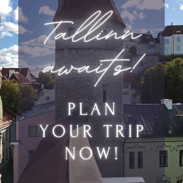 🏰 Tallinn awaits! ✈️ Plan your trip now!