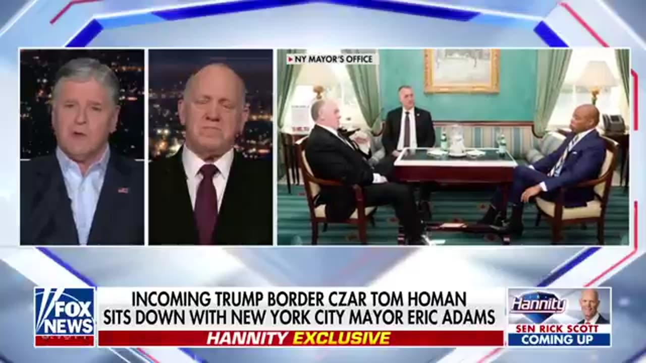 Tom Homan_ I'll meet with anyone to talk about public safety