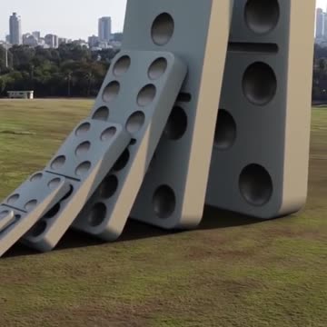 Gigantic Domino Effect