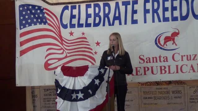 Liz Lawler at our monthly Pancake Breakfast on March 26th, 2022