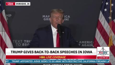 FULL SPEECH: President Donald J. Trump In Dubuque, Iowa - 9/20/23