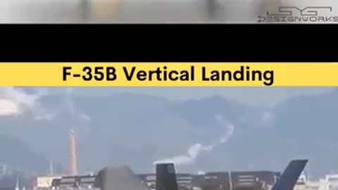 F - 35 Vertical Landing