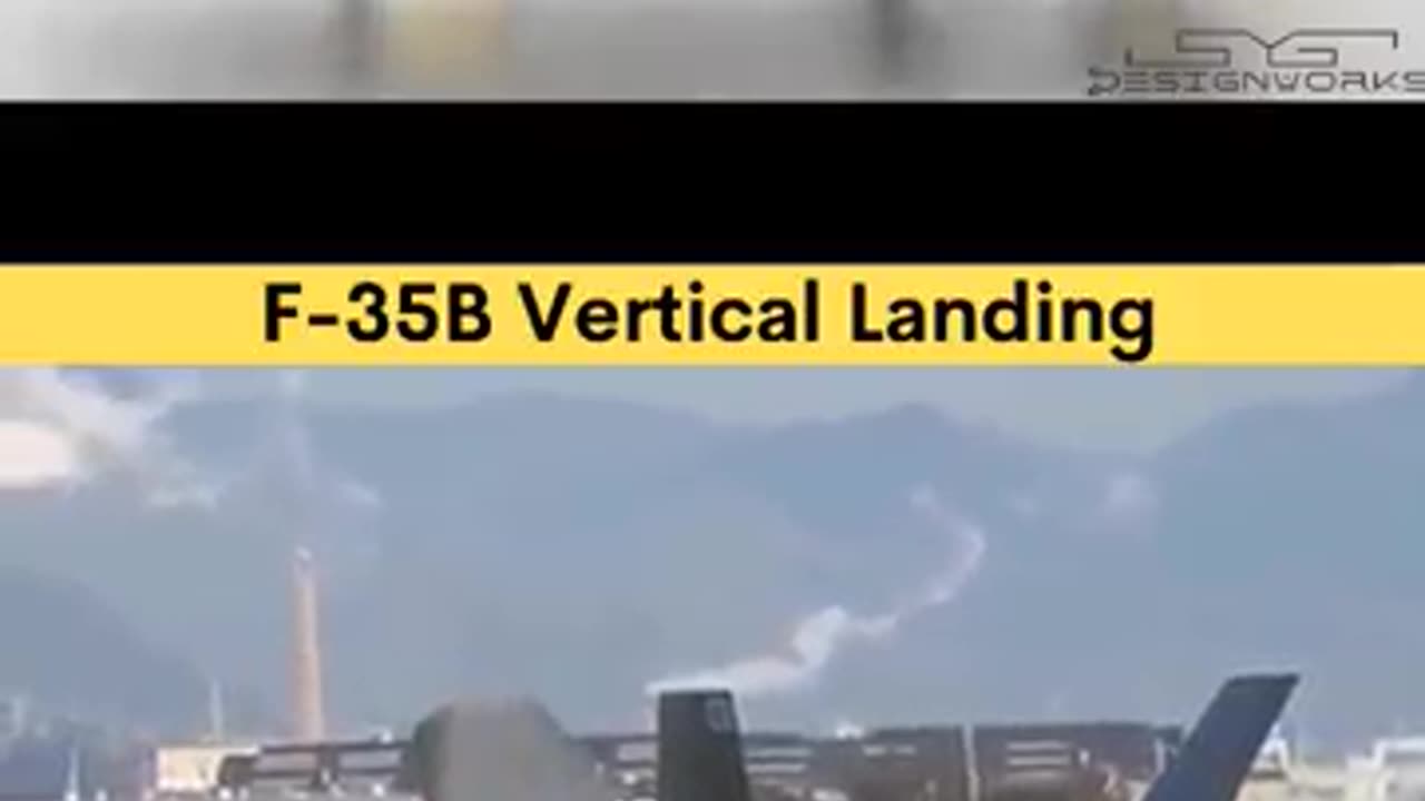 F - 35 Vertical Landing