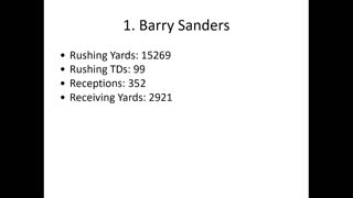 Top 10 Running Backs of All-Time