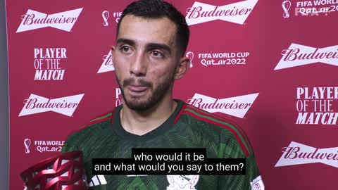 Luis Chávez - Saudi Arabia vs Mexico Budweiser Player of the Match