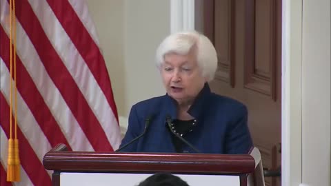 Yellen says Biden's "Inflation Reduction Act" is "about turning the climate crisis...