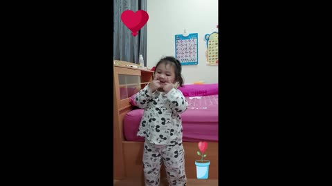 Baby dance so cute