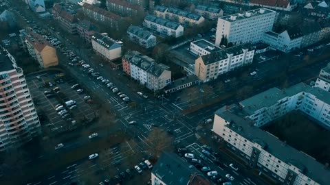 City Life City Drone Video