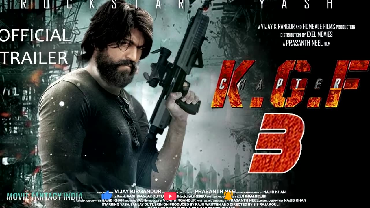 KGF Chapter 3 Trailer