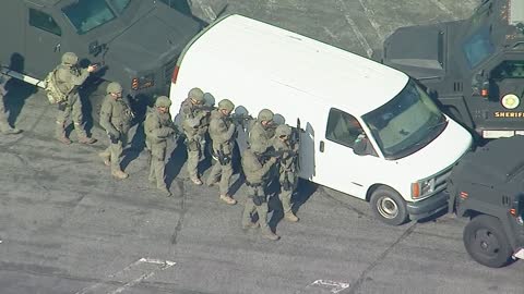 Suspect in shooting at dance hall near Los Angeles is dead, sheriff says