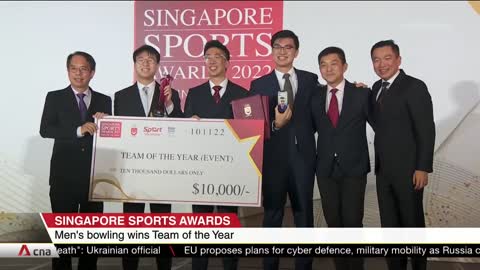 Singapore Sports Awards: Loh Kean Yew named Sportsman of the Year