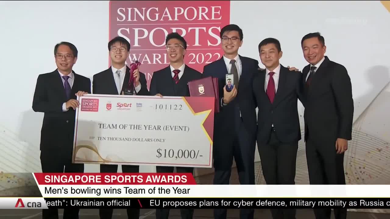Singapore Sports Awards: Loh Kean Yew named Sportsman of the Year