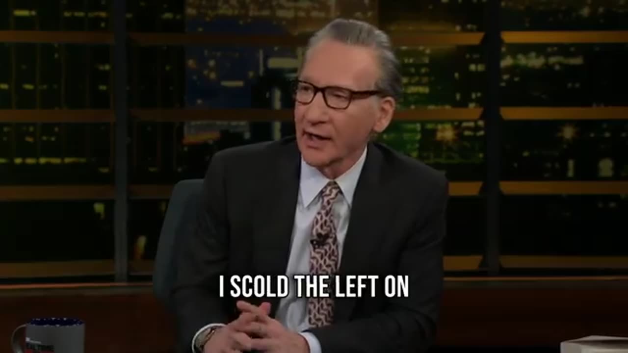 Bill Maher admits abortion is "murder" but says, "I'm okay with that."