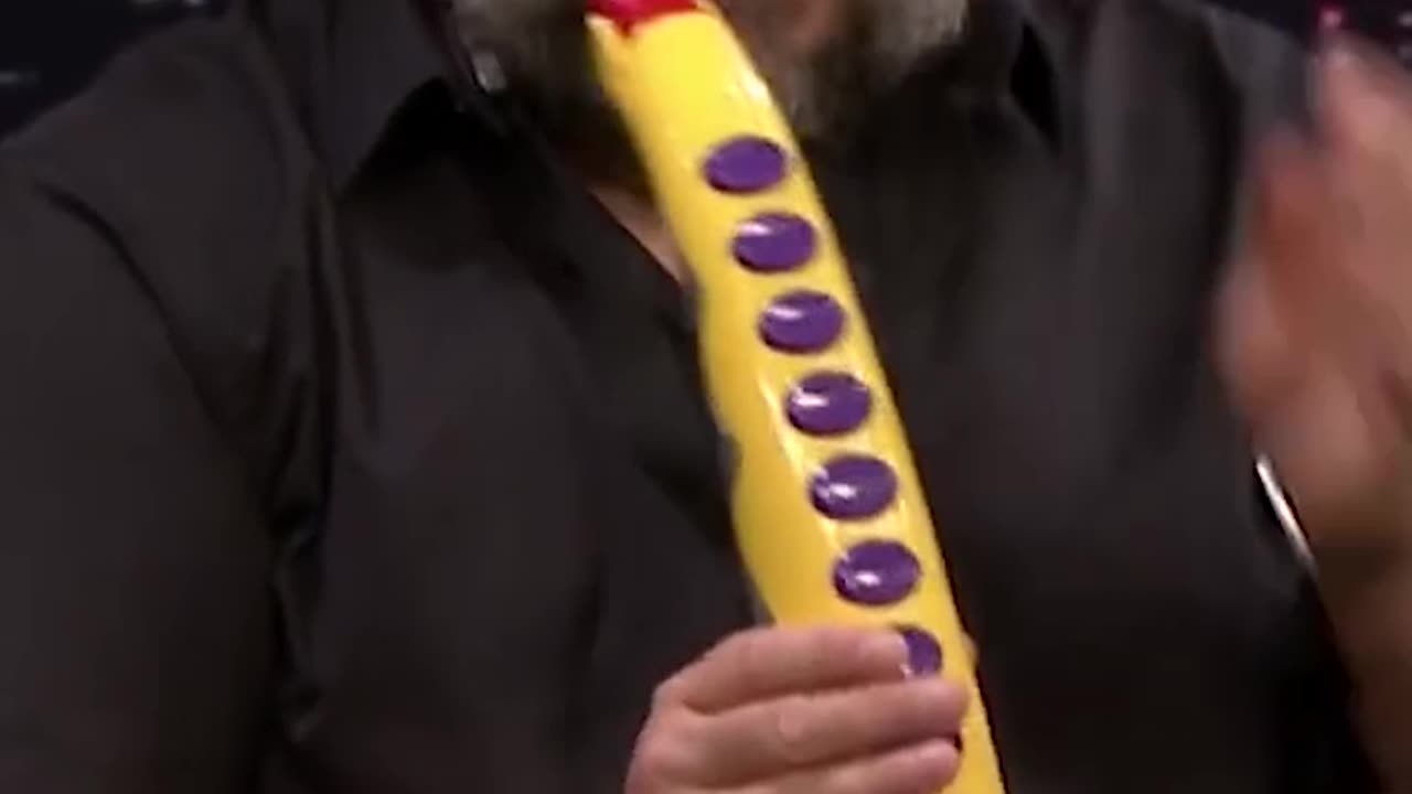 Jack Black Plays Saxoboom