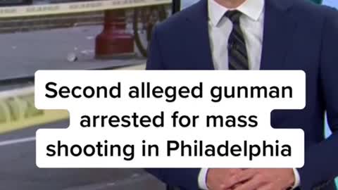 Second alleged gunman arrested for mass shooting in Philadelphia