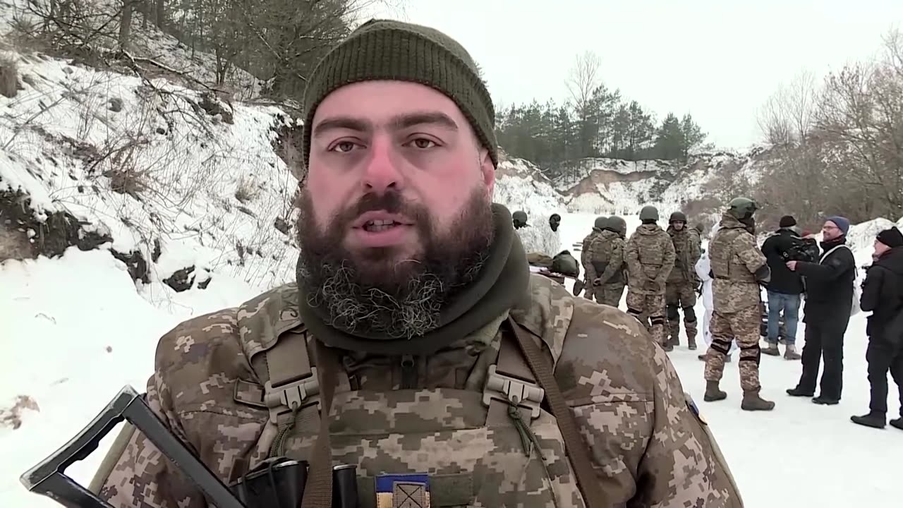 Russians join Ukraine's Siberian Battalion, train for combat