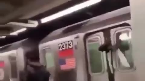 Instant Karma for spitting on a passenger