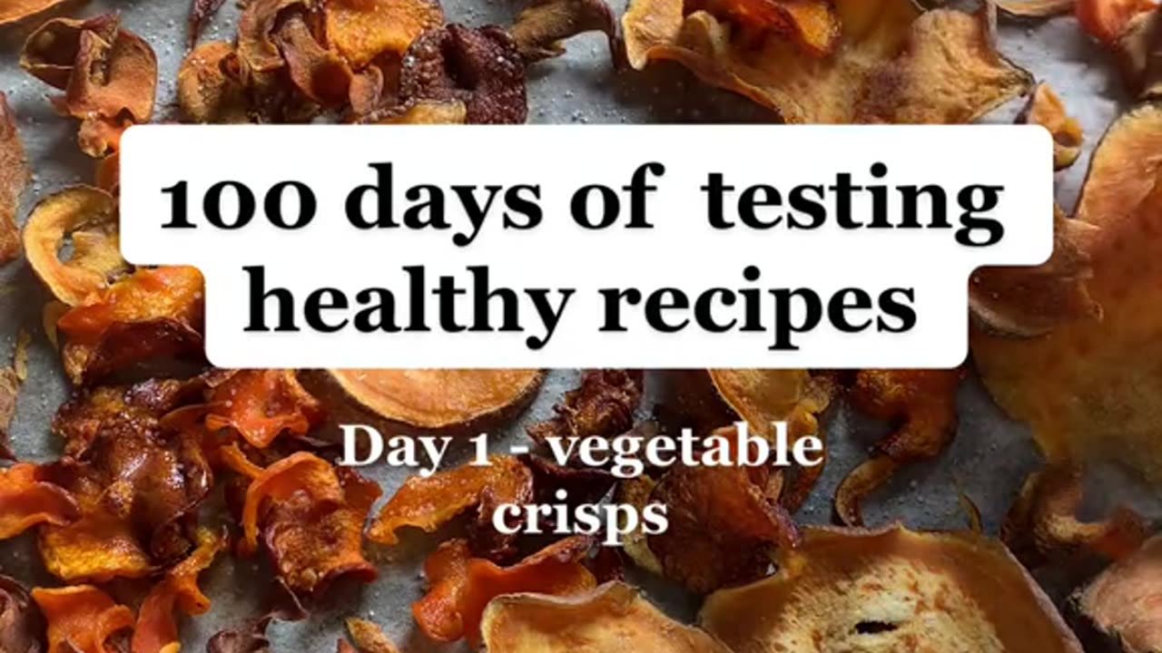 100 days of testing healthy recipes