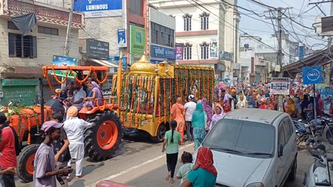 Nagar kirtan of Baba sri Chand ji