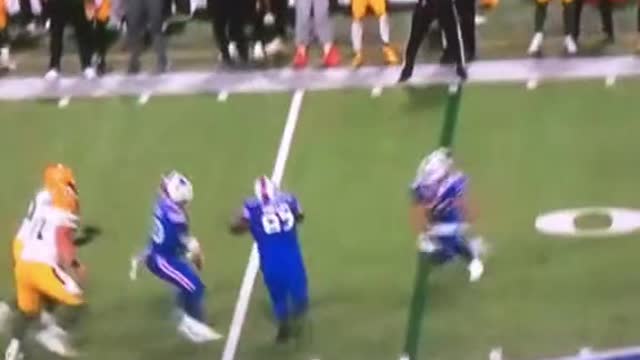 Aaron Rodgers is going to request a trade after this interception by the Buffalo Bills