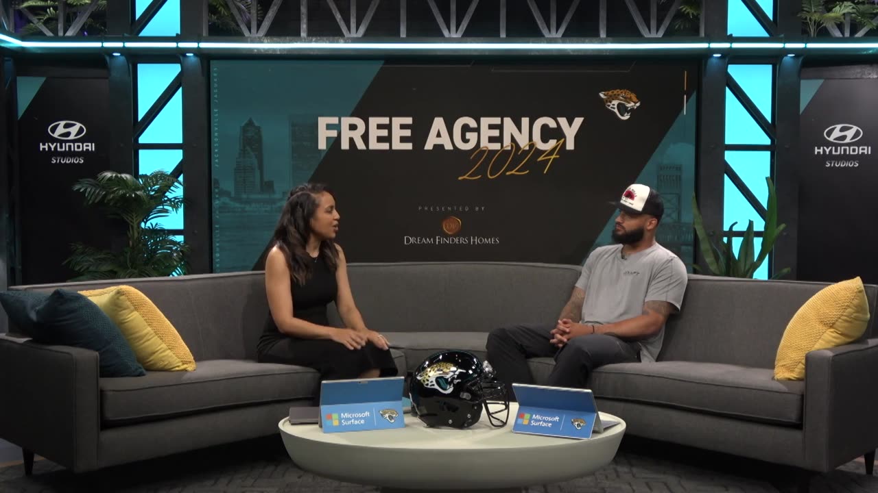 1 on 1 With Gabe Davis | Jacksonville Jaguars