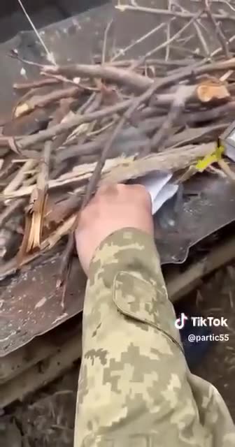 Ukraine soldiers burn Koran