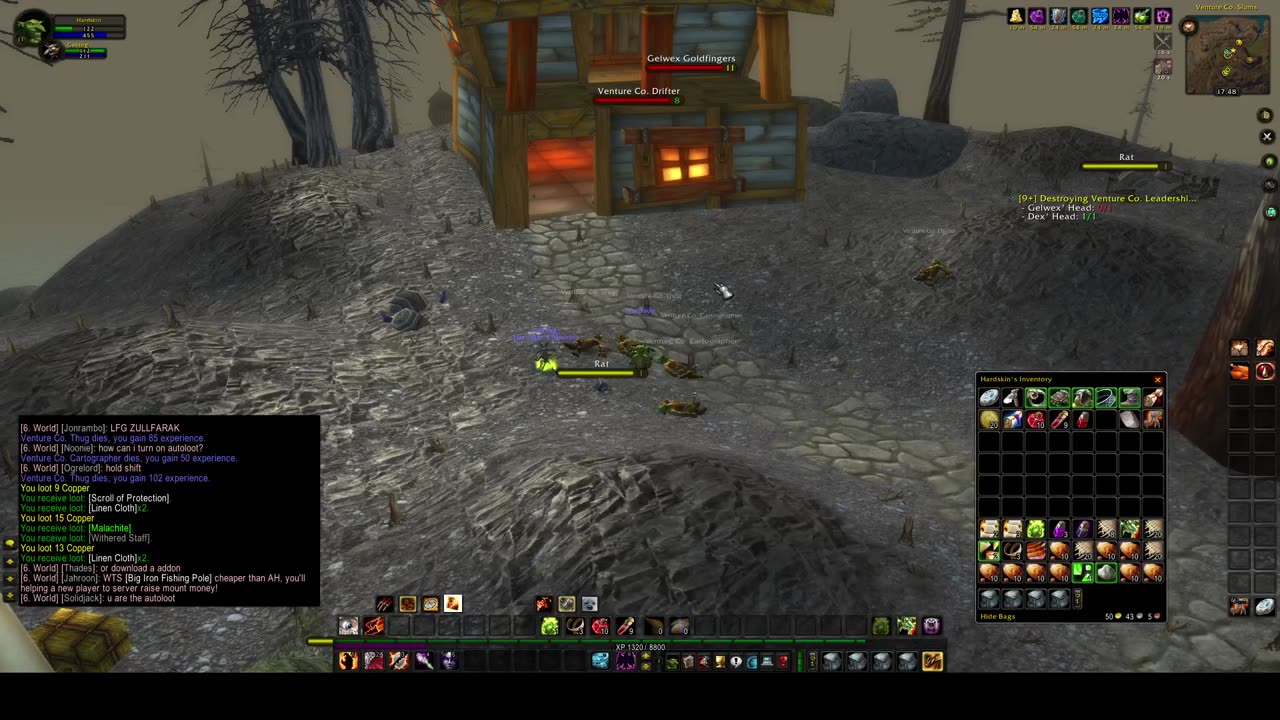 Turtle Wow - The adventures of a hard skinned goblin warlock - no commentary - E1P4