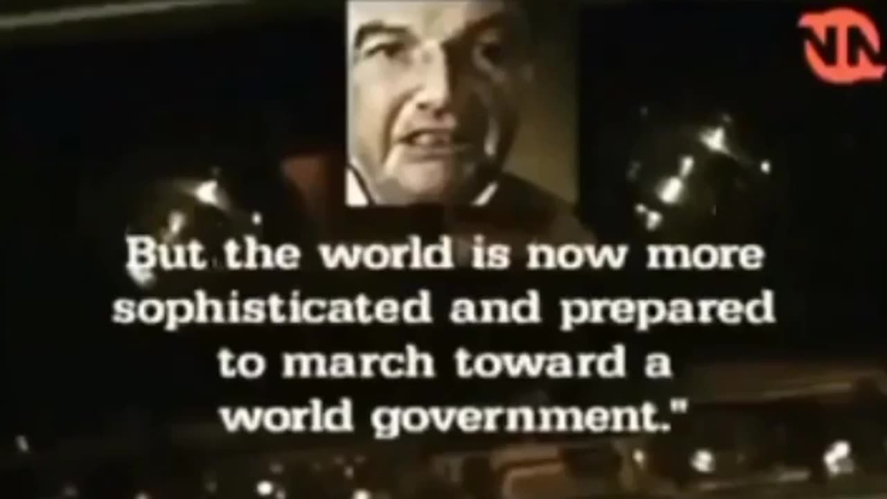 Rockefeller’s 1991 leaked speech will give you the chills. Take a listen and watch carefully.