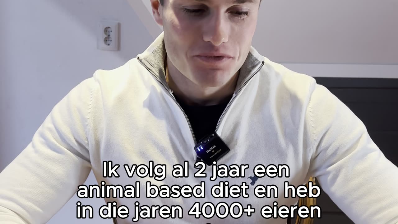 Ik eet al 2 jaar animal based. Dat zijn meer dan 4000 eieren in totaal.