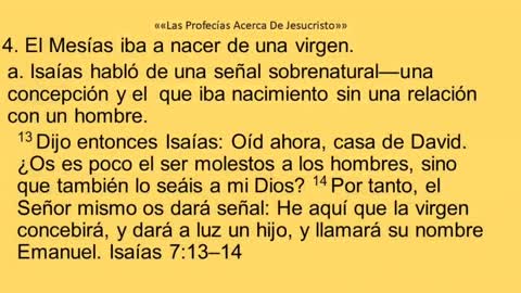 Las Profecías Acerca De Jesucristo 01
