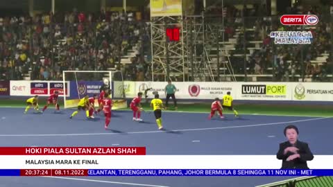 8 NOVEMBER 2022 – BERITA PERDANA – HOKI PIALA SULTAN AZLAN SHAH ; MALAYSIA MARA KE FINAL