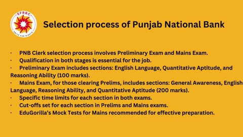 Punjab National Bank peon selection process and eligibility.