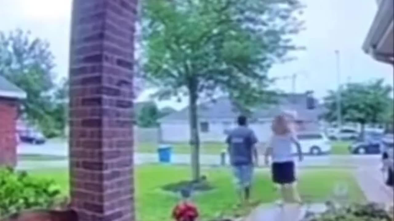 Family saves son from bully chasing him into his house