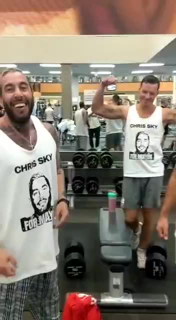 Chris Sky: Coach Vlad With Behzad And Chris Sky LA Fitness Don Mills💥🔥😎