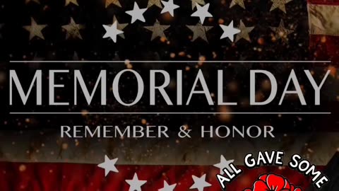 Happy Memorial Day