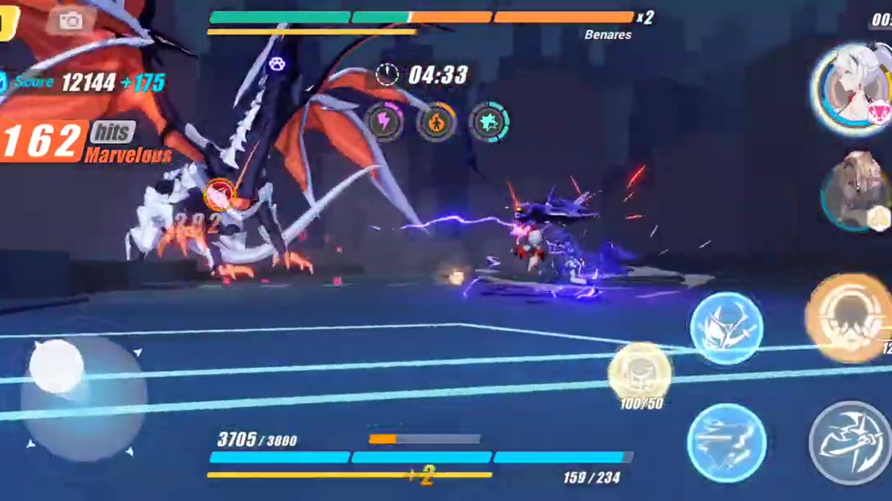 Honkai Impact 3rd - Memorial Arena Exalted Vs Benares SS Difficulty Retry Jan 12 2023