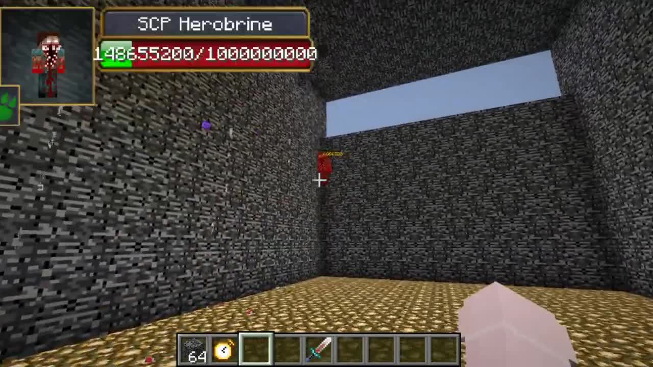 Herobrine vs Error422 all Сreepypasta mobs in minecraft part 77