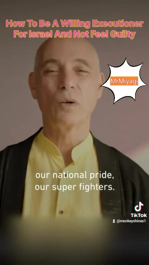 Israeli Zen Fraud Teaches How To Feel Good After Shooting Palestinian Babies In Incubators