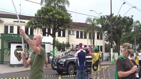 Manifestação - 2-BIL - São Vicente - SP - Brasil - 03-12-2022 Isso a MÍDIA VELHA não mostra.