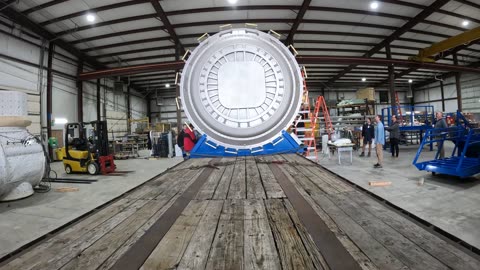 jsc2022m001468_SHARED_TimeLapse HALO Install at SVMF_12-21-22_Flatbed Truck View